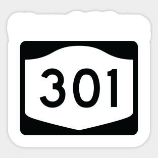 Terror of Highway 301 Sticker